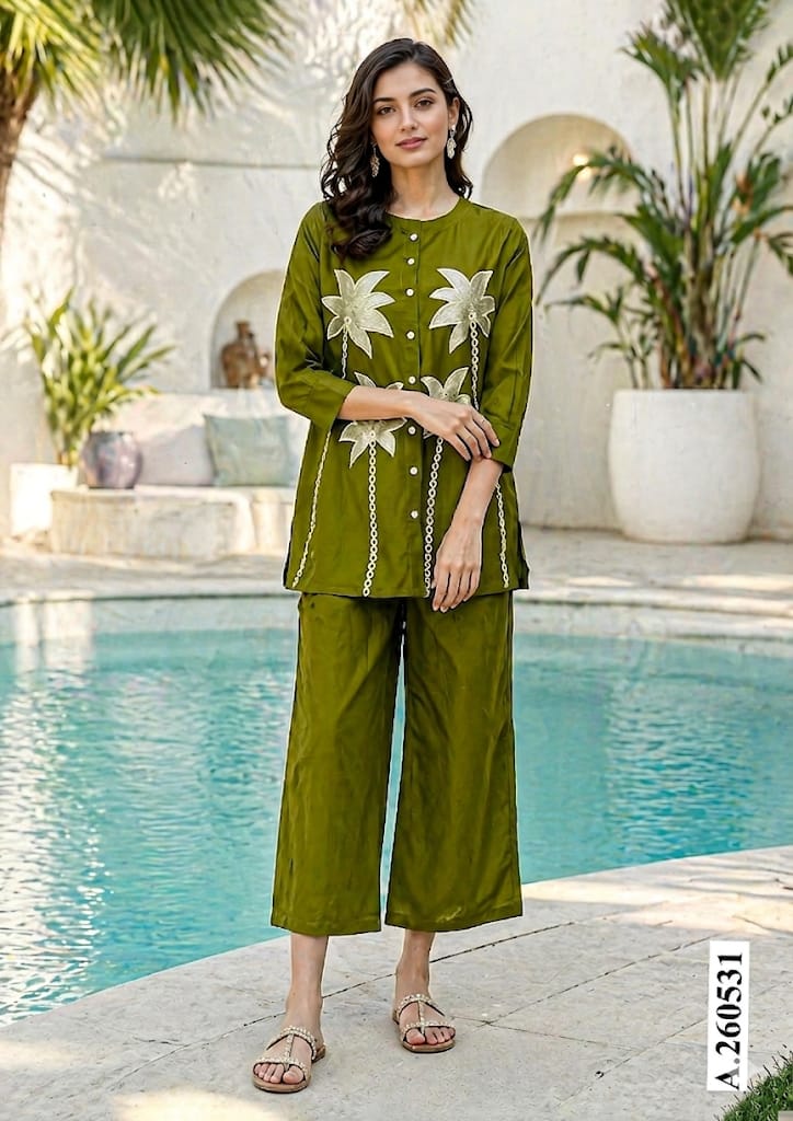 Olive green